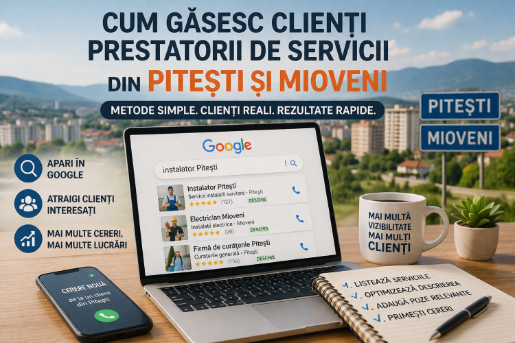 Cum găsești clienți pentru afacerea ta din Pitești folosind ServiciiPitești.ro